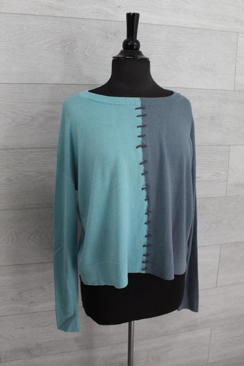 Planet Clothing - Pima Cotton 1/2 Whipped Crewneck Sweater