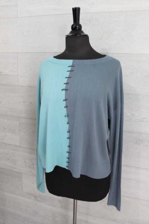 Planet Clothing - Pima Cotton 1/2 Whipped Crewneck Sweater