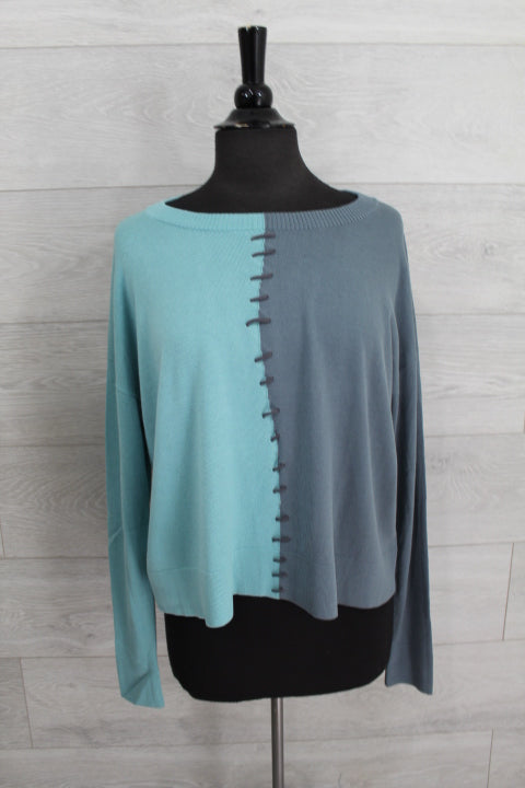 Planet Clothing - Pima Cotton 1/2 Whipped Crewneck Sweater