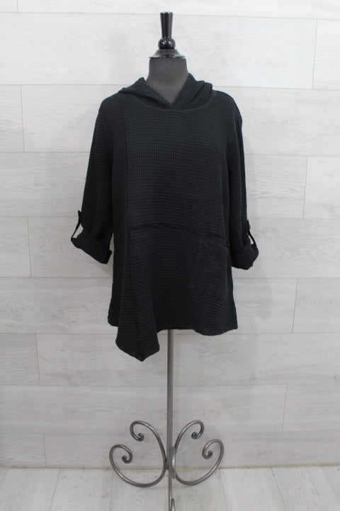 Focus Clothing - Asymetric Hem Tunic FINAL SALE ITEM