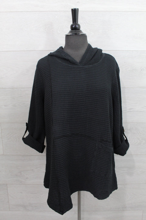Focus Clothing - Asymetric Hem Tunic FINAL SALE ITEM