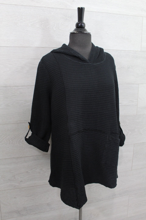 Focus Clothing - Asymetric Hem Tunic FINAL SALE ITEM
