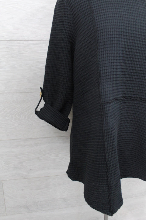 Focus Clothing - Asymetric Hem Tunic FINAL SALE ITEM