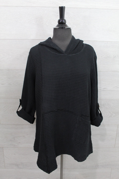 Focus Clothing - Asymetric Hem Tunic FINAL SALE ITEM