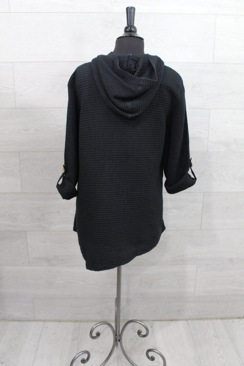Focus Clothing - Asymetric Hem Tunic FINAL SALE ITEM