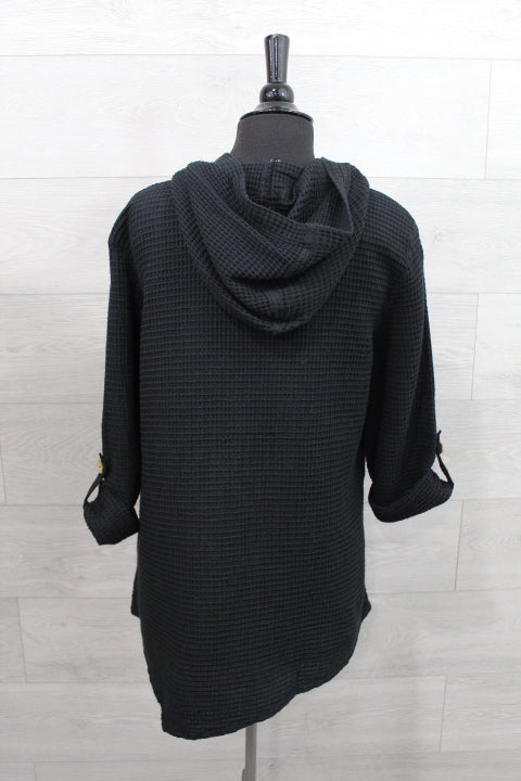 Focus Clothing - Asymetric Hem Tunic FINAL SALE ITEM