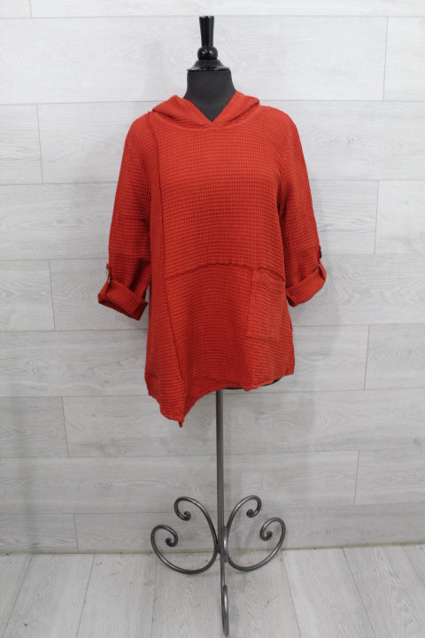 Focus Clothing - Asymetric Hem Tunic FINAL SALE ITEM