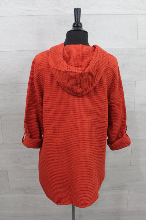 Focus Clothing - Asymetric Hem Tunic FINAL SALE ITEM
