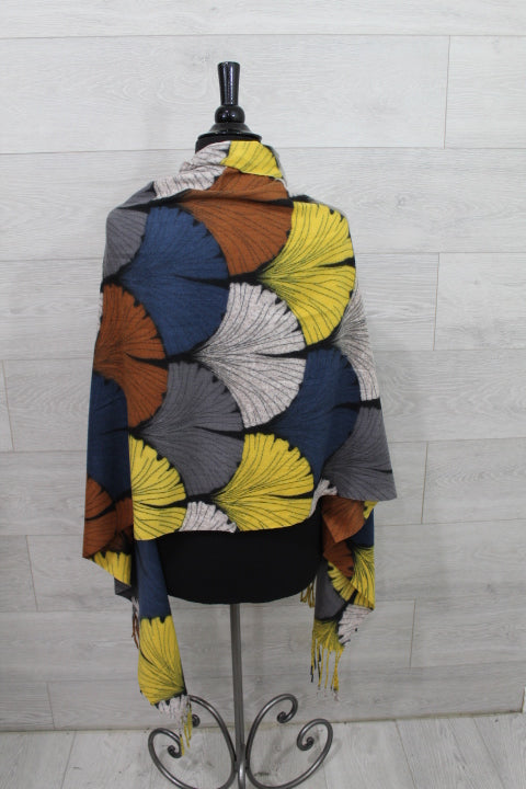 Scallop Multi Pashmina