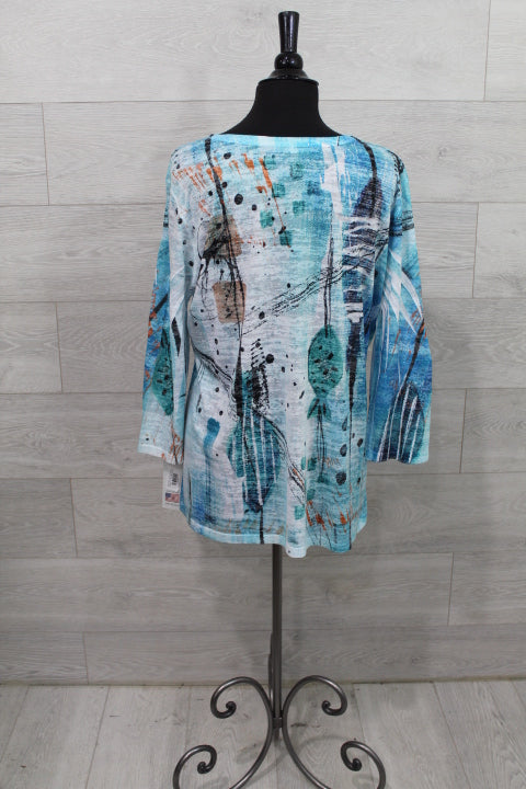 Jess & Jane Clothing - 3/4 Sleeve Top FINAL SALE ITEM