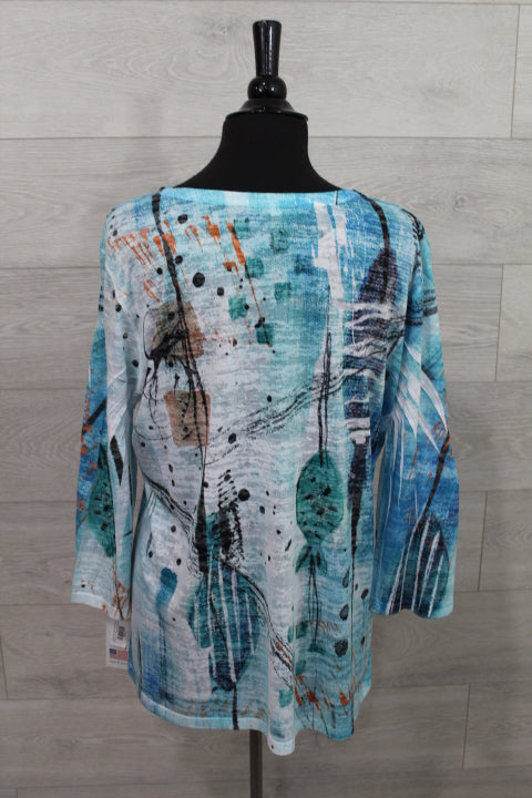 Jess & Jane Clothing - 3/4 Sleeve Top FINAL SALE ITEM