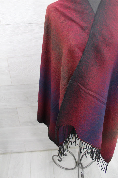 Red Shawl/Poncho
