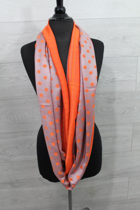 Pashmina Infinity Shawl - Orange