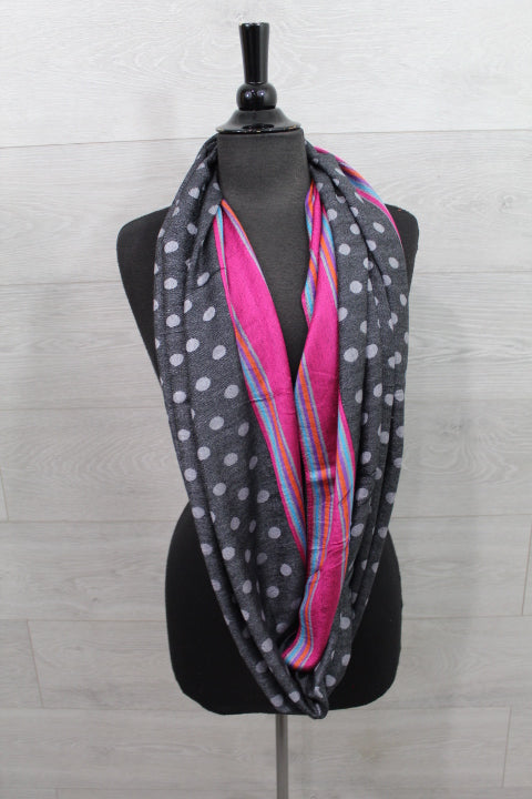 Pashmina Infinity Shawl - Black
