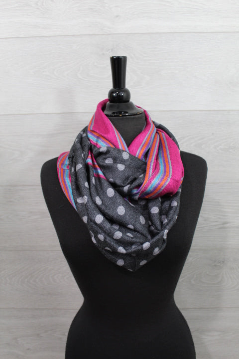Pashmina Infinity Shawl - Black