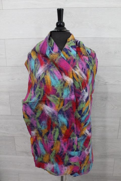 Multi Color Wool Scarf