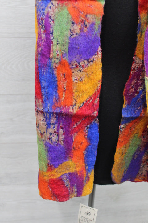 Dark Multi Wool Scarf