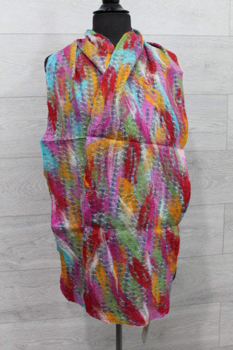 Light Multi Wool Scarf