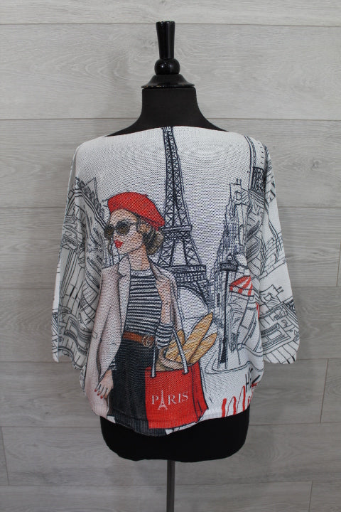 Boutique Karma - Pullover Print