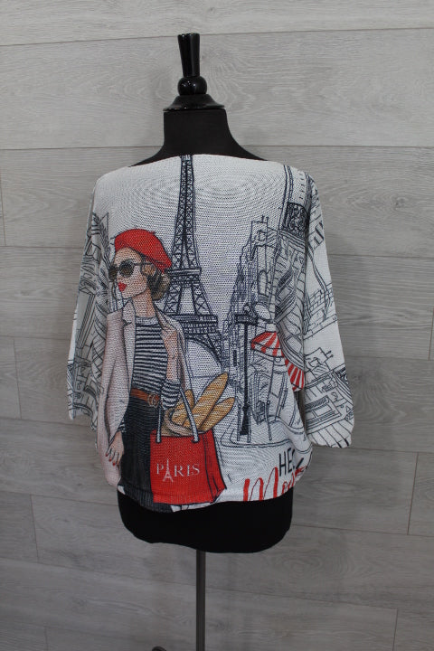 Boutique Karma - Pullover Print