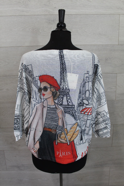 Boutique Karma - Pullover Print