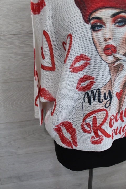 Boutique Karma - Pullover Print