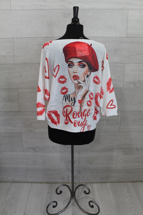 Boutique Karma - Pullover Print