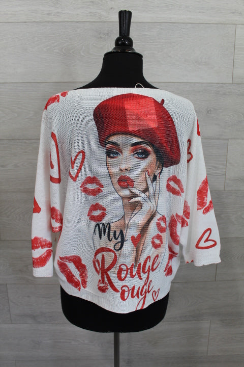 Boutique Karma - Pullover Print