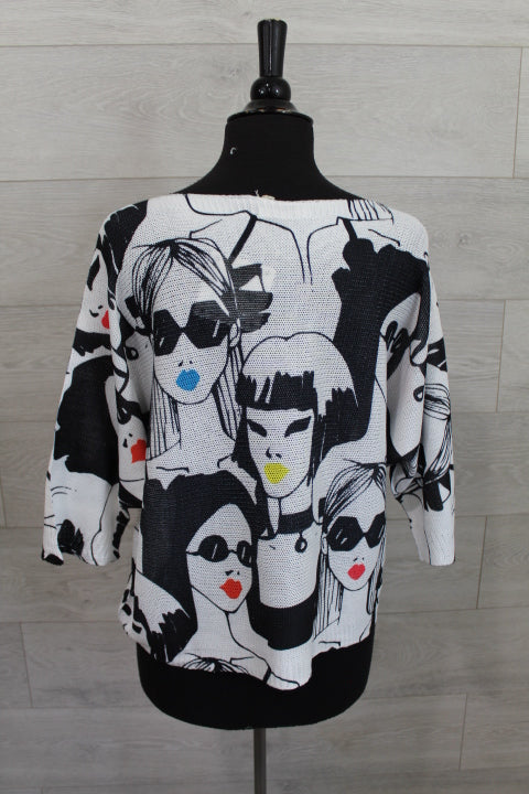 Boutique Karma - Pullover Print