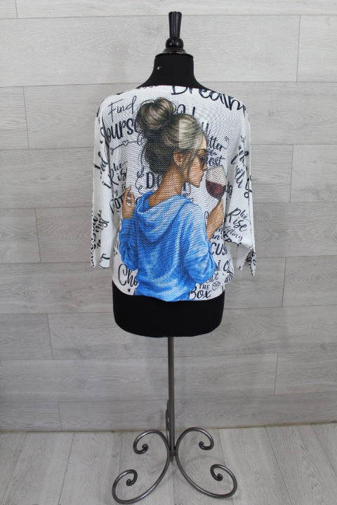 Boutique Karma - Pullover Print