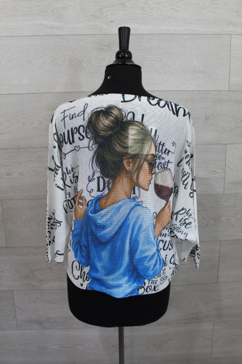 Boutique Karma - Pullover Print