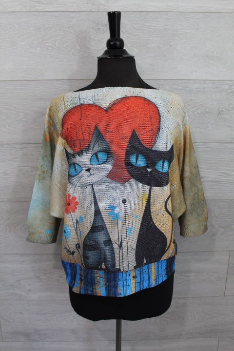 Boutique Karma - Pullover Print