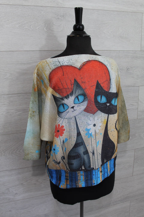 Boutique Karma - Pullover Print