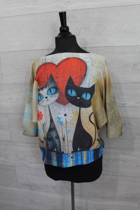 Boutique Karma - Pullover Print