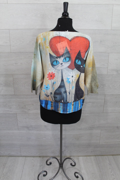 Boutique Karma - Pullover Print