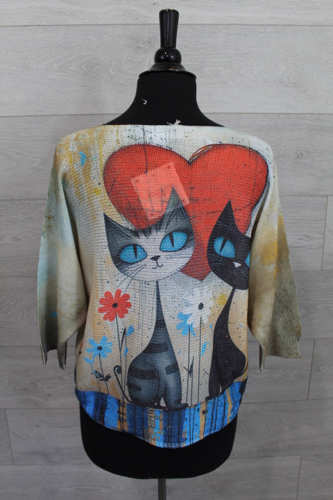Boutique Karma - Pullover Print