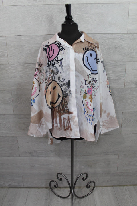 Boutique Karma - Print Shirt