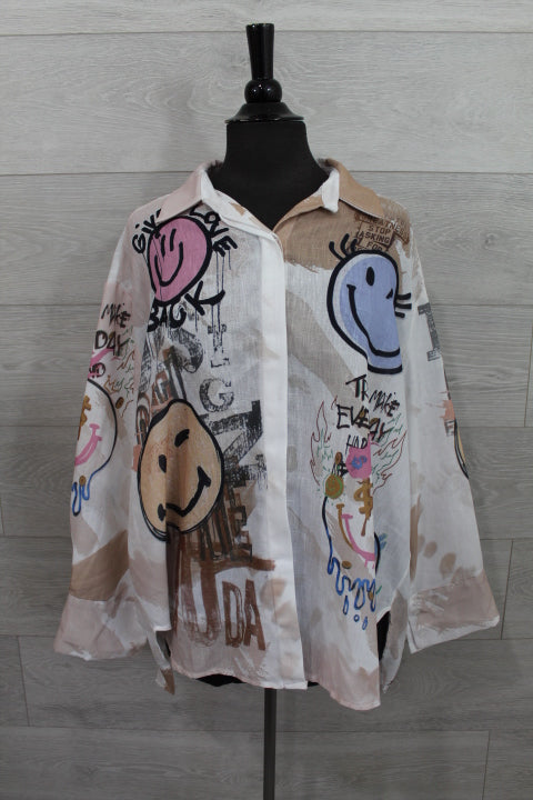 Boutique Karma - Print Shirt