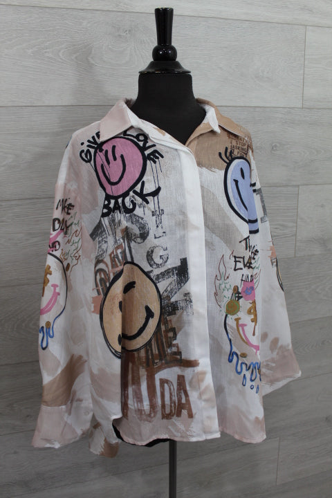 Boutique Karma - Print Shirt
