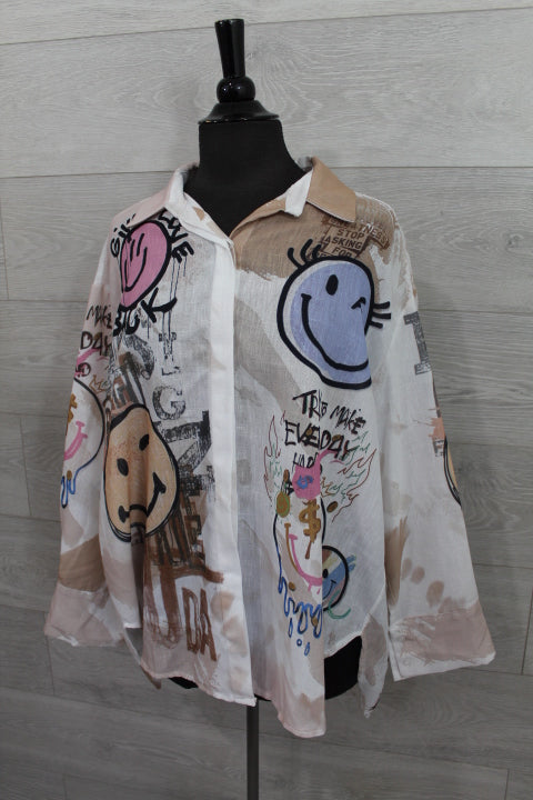 Boutique Karma - Print Shirt
