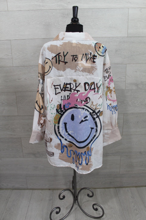 Boutique Karma - Print Shirt