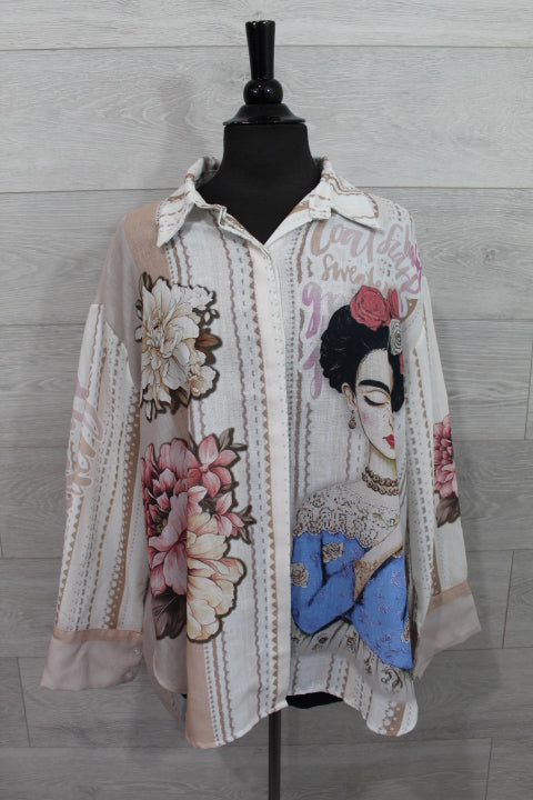Boutique Karma - Print Shirt