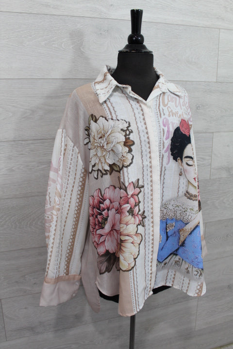Boutique Karma - Print Shirt