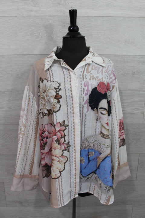 Boutique Karma - Print Shirt