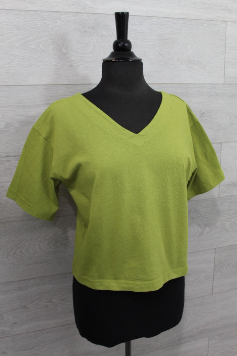 Pacific Cotton - S/S Crop Top