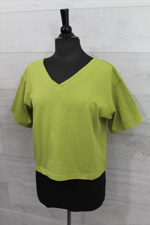 Pacific Cotton - S/S Crop Top