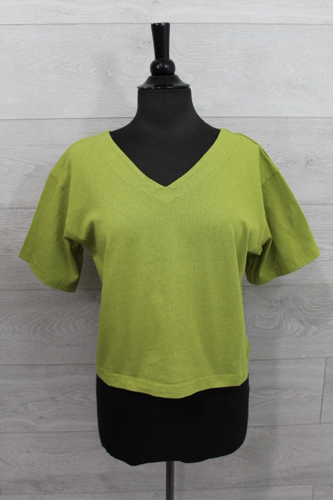 Pacific Cotton - S/S Crop Top