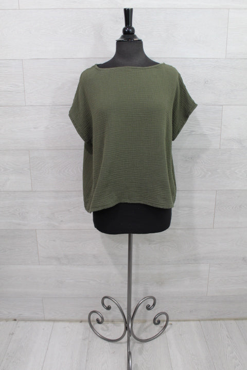 Bryn Walker Cotton Gauze - Bess Shirt