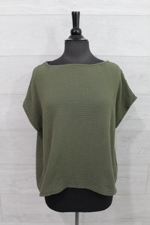 Bryn Walker Cotton Gauze - Bess Shirt