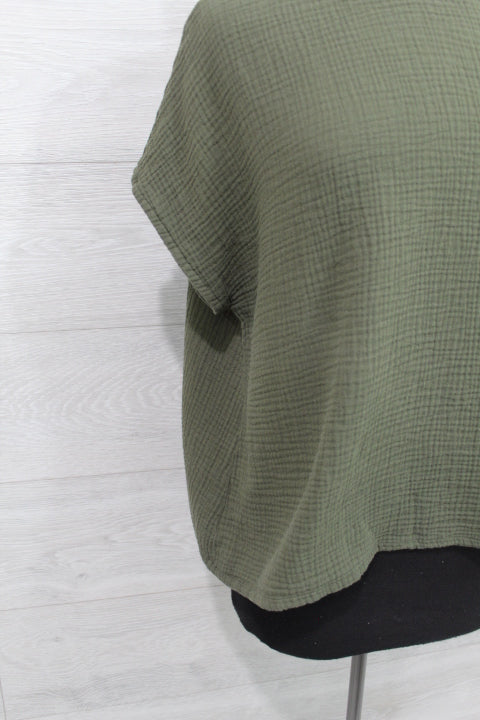 Bryn Walker Cotton Gauze - Bess Shirt